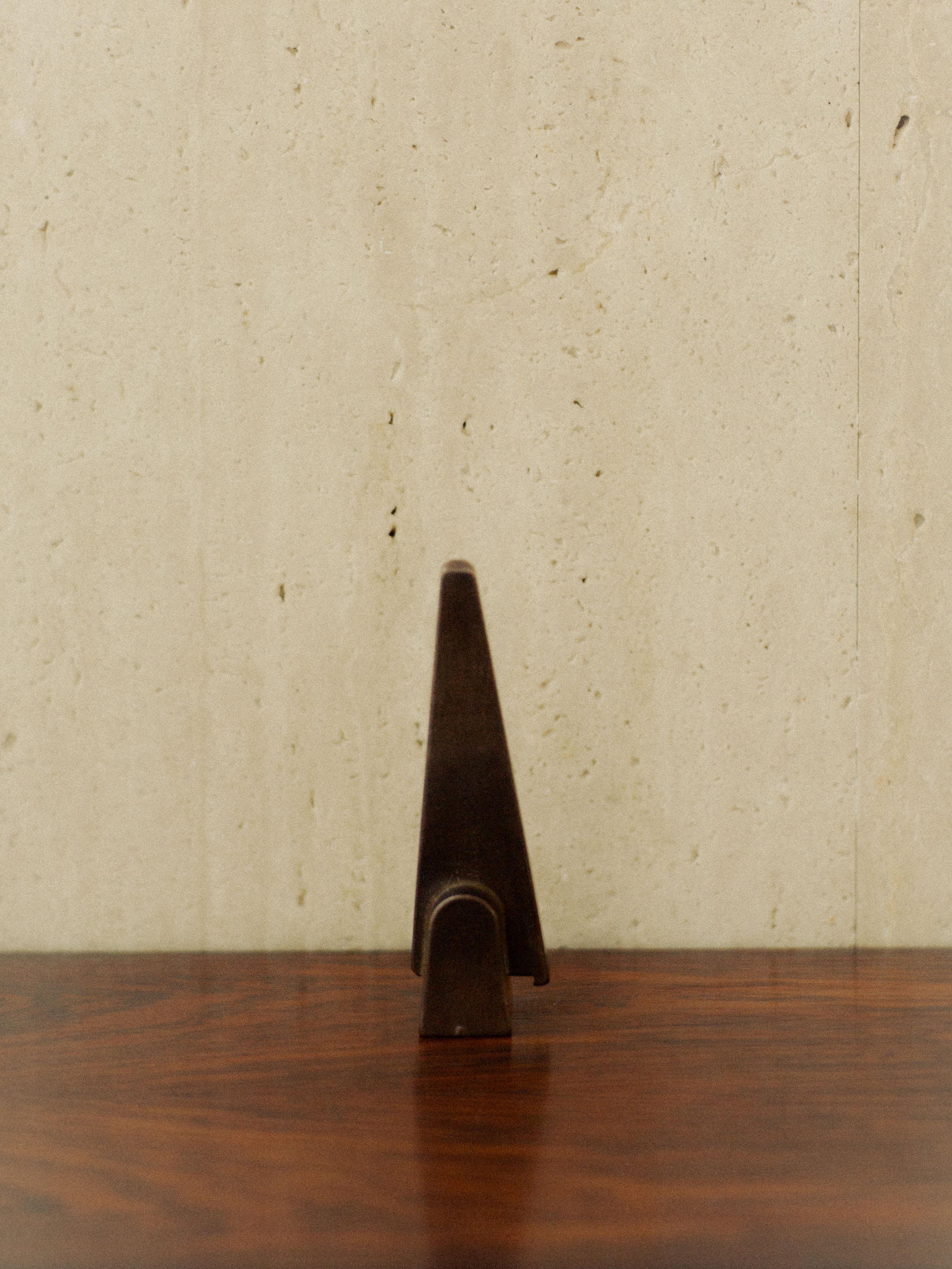 Contemporary Prise Patinated Bronze Bottle Opener by Henry Wilson For Sale 8