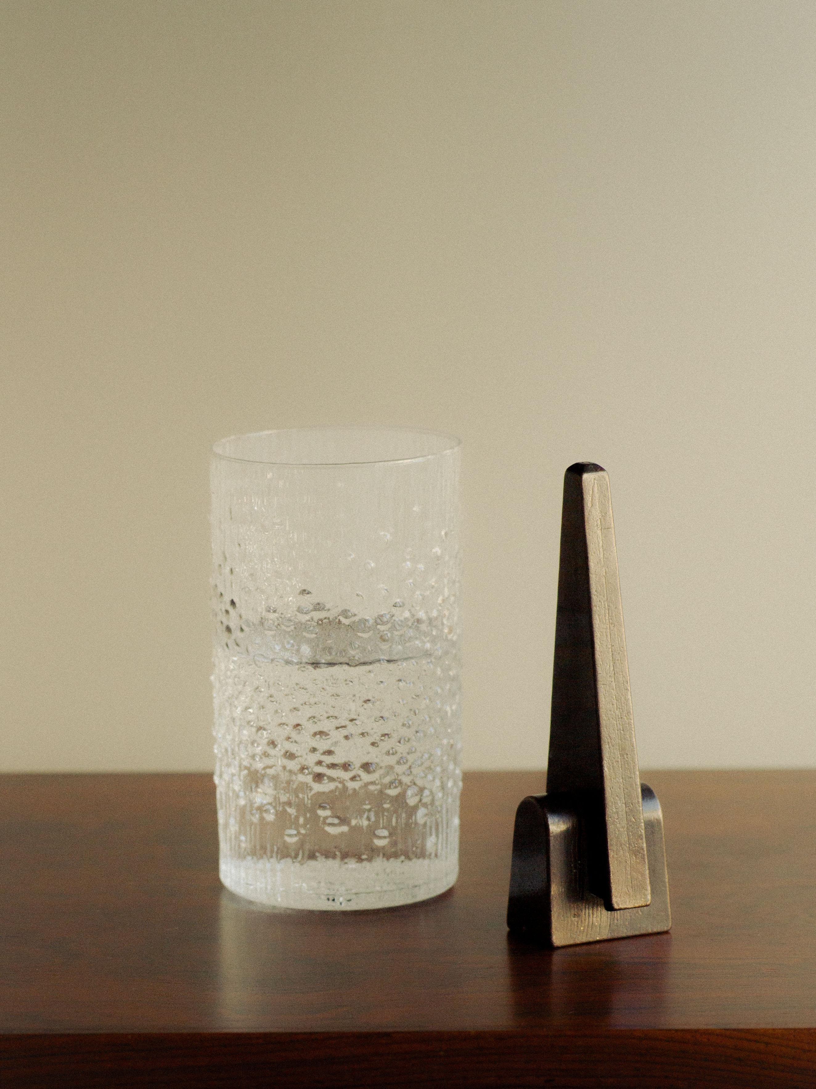 Other Contemporary Prise Patinated Bronze Bottle Opener by Henry Wilson For Sale