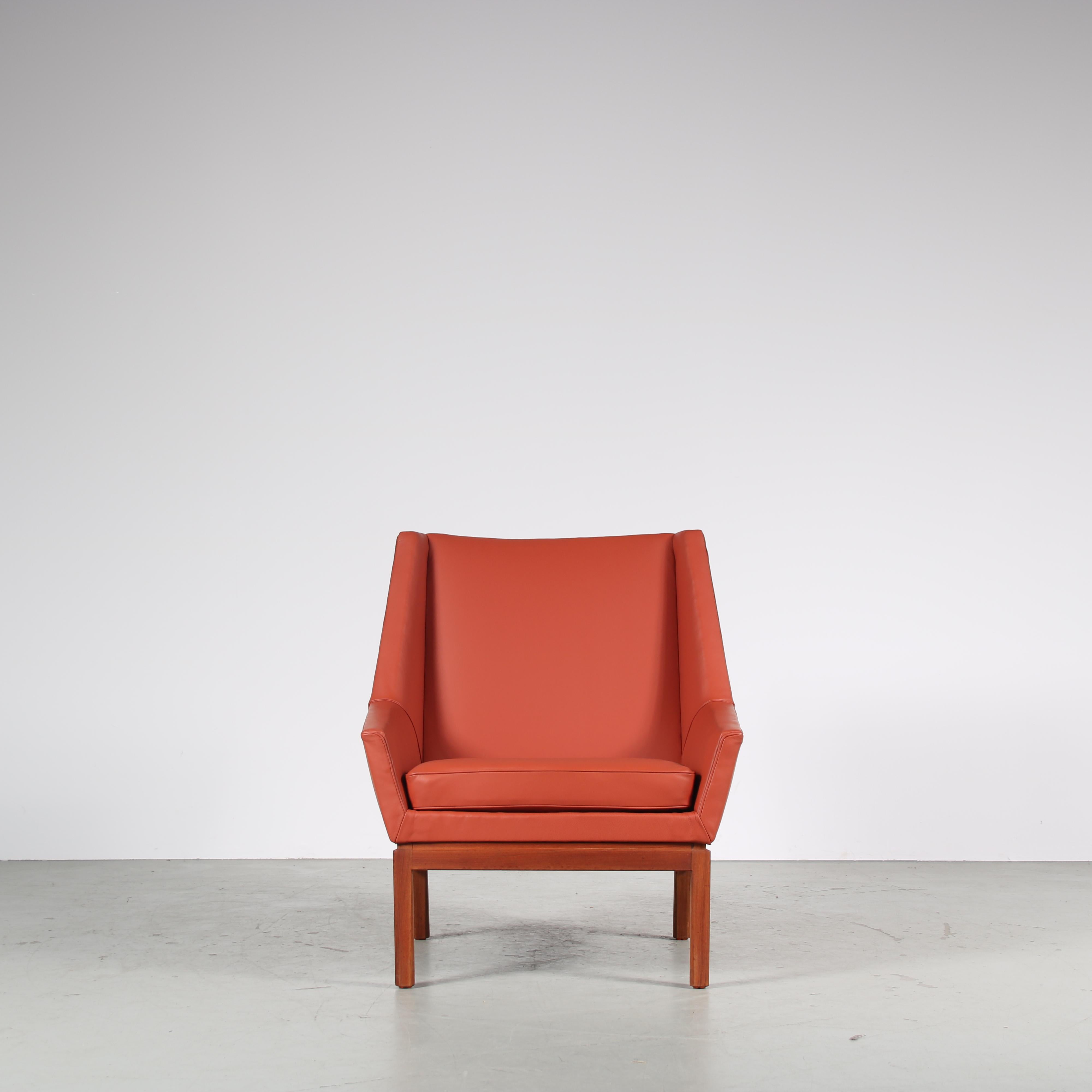“Prism” Chair by Erik Kolling Andersen for Peder Pedersen, Denmark 1950 For Sale 4