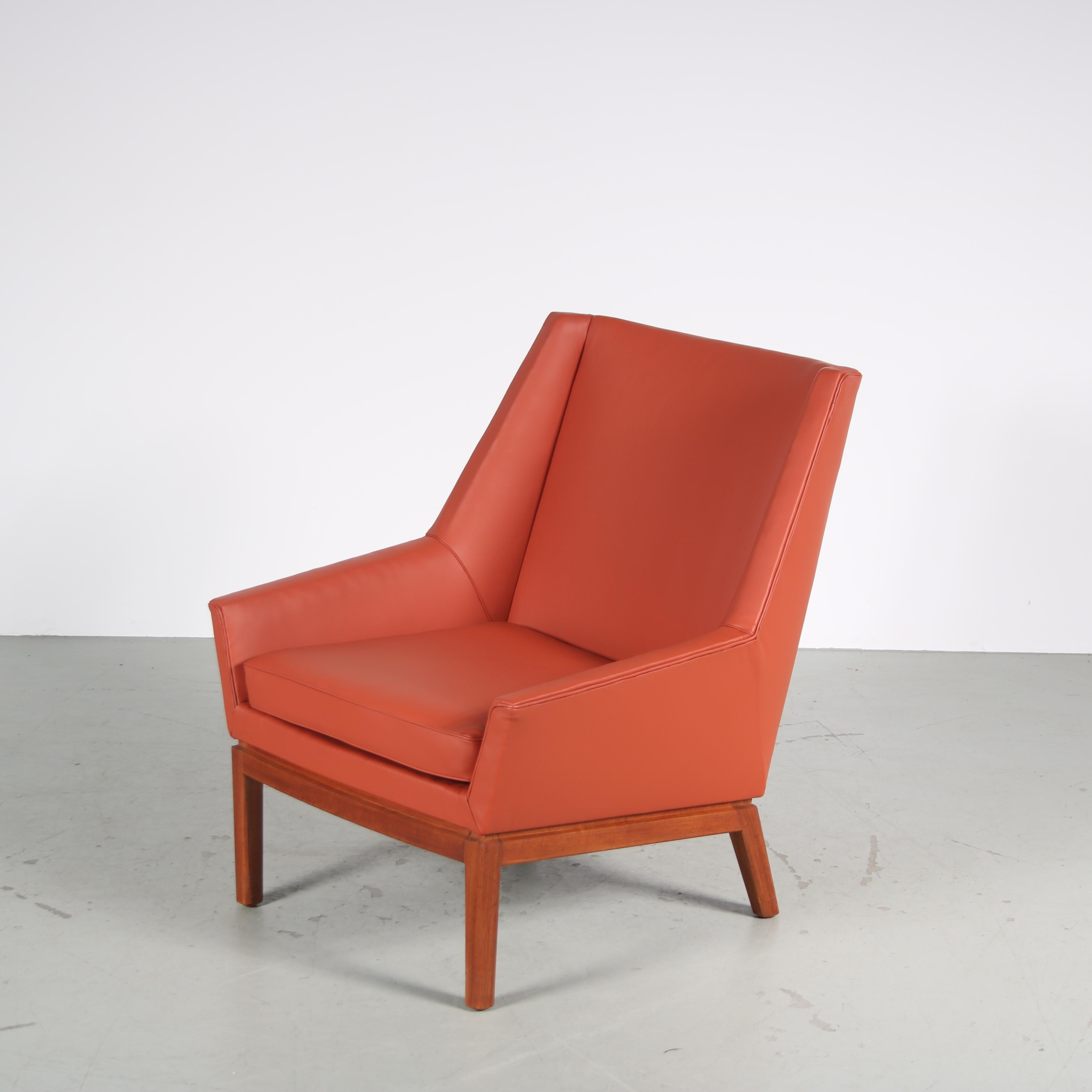 Danish “Prism” Chair by Erik Kolling Andersen for Peder Pedersen, Denmark 1950 For Sale