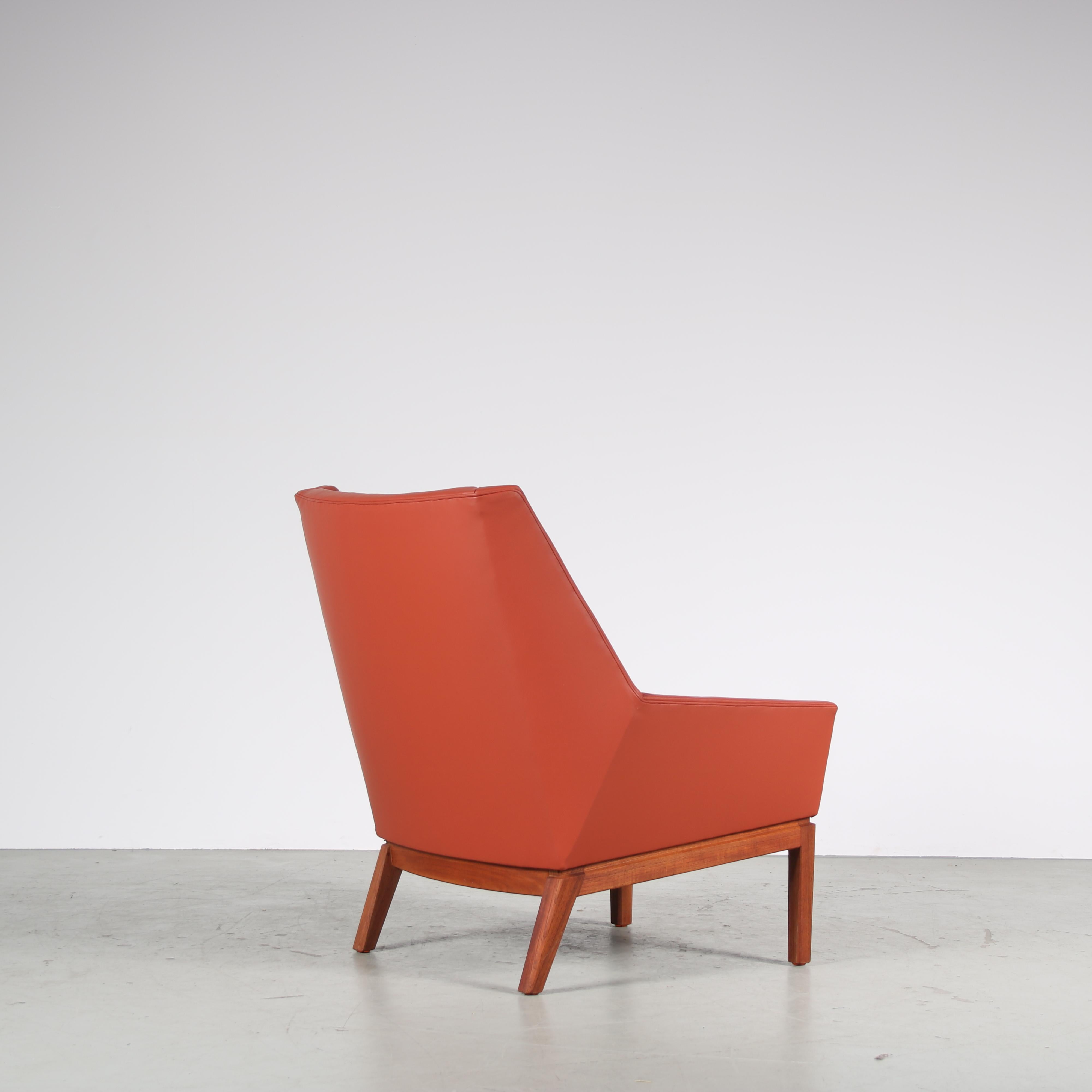 “Prism” Chair by Erik Kolling Andersen for Peder Pedersen, Denmark 1950 For Sale 1