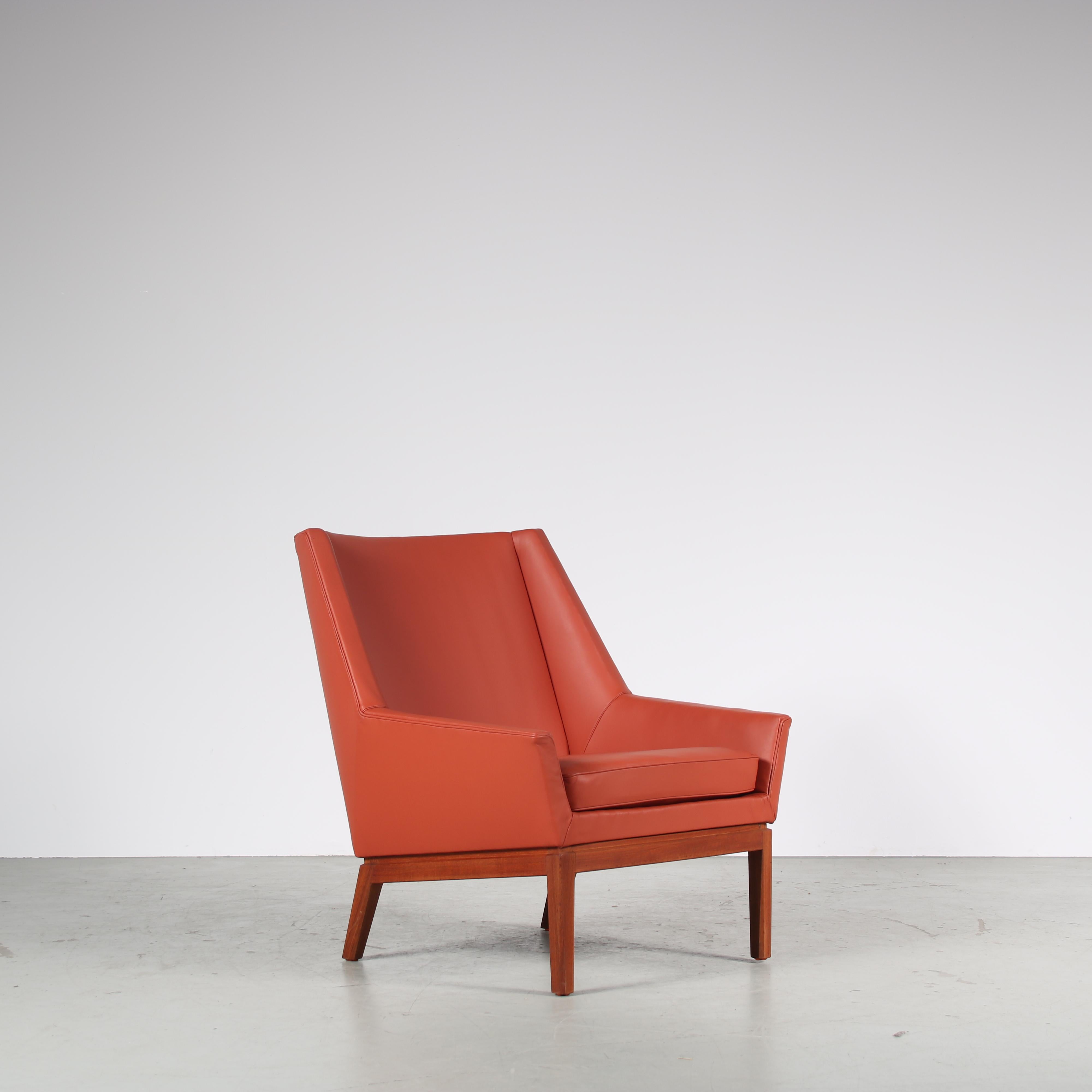 “Prism” Chair by Erik Kolling Andersen for Peder Pedersen, Denmark 1950 For Sale 3