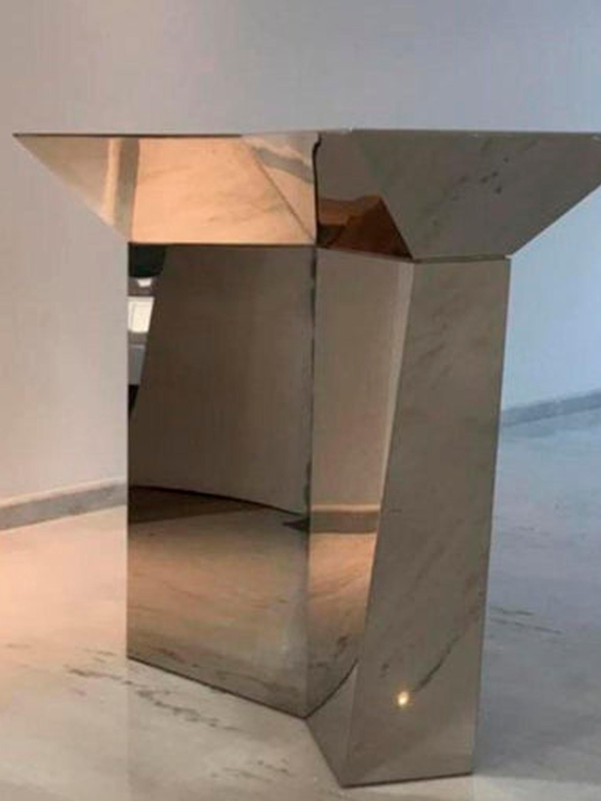 Acciaio inossidabile Prisma S, barra in acciaio inox lucidato a mano in vendita