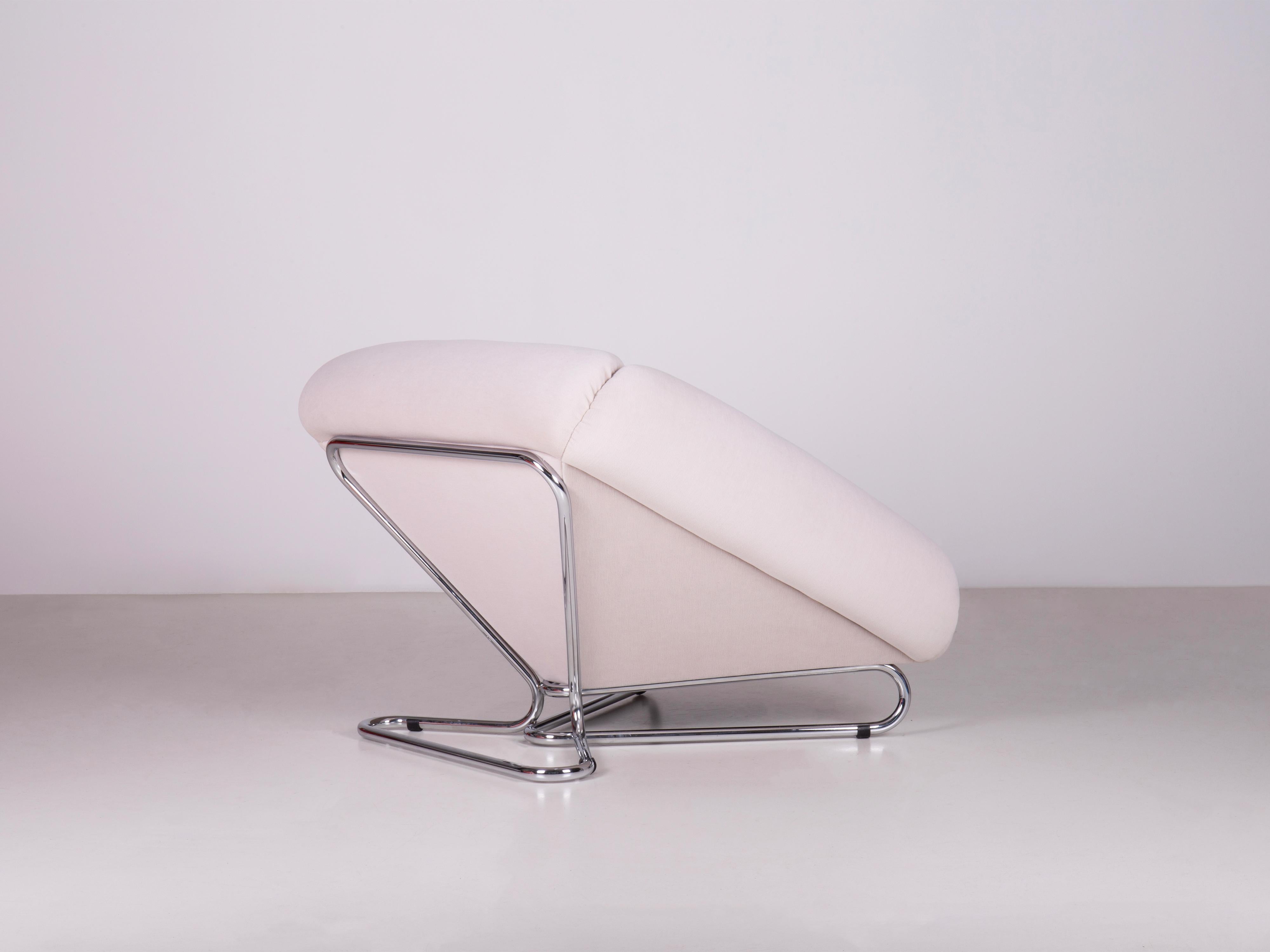Prisma-Sessel von Augusto Betti Kvadrat, Paradisoterrestre-Ausgabe mit Gentle Fabric im Angebot 2