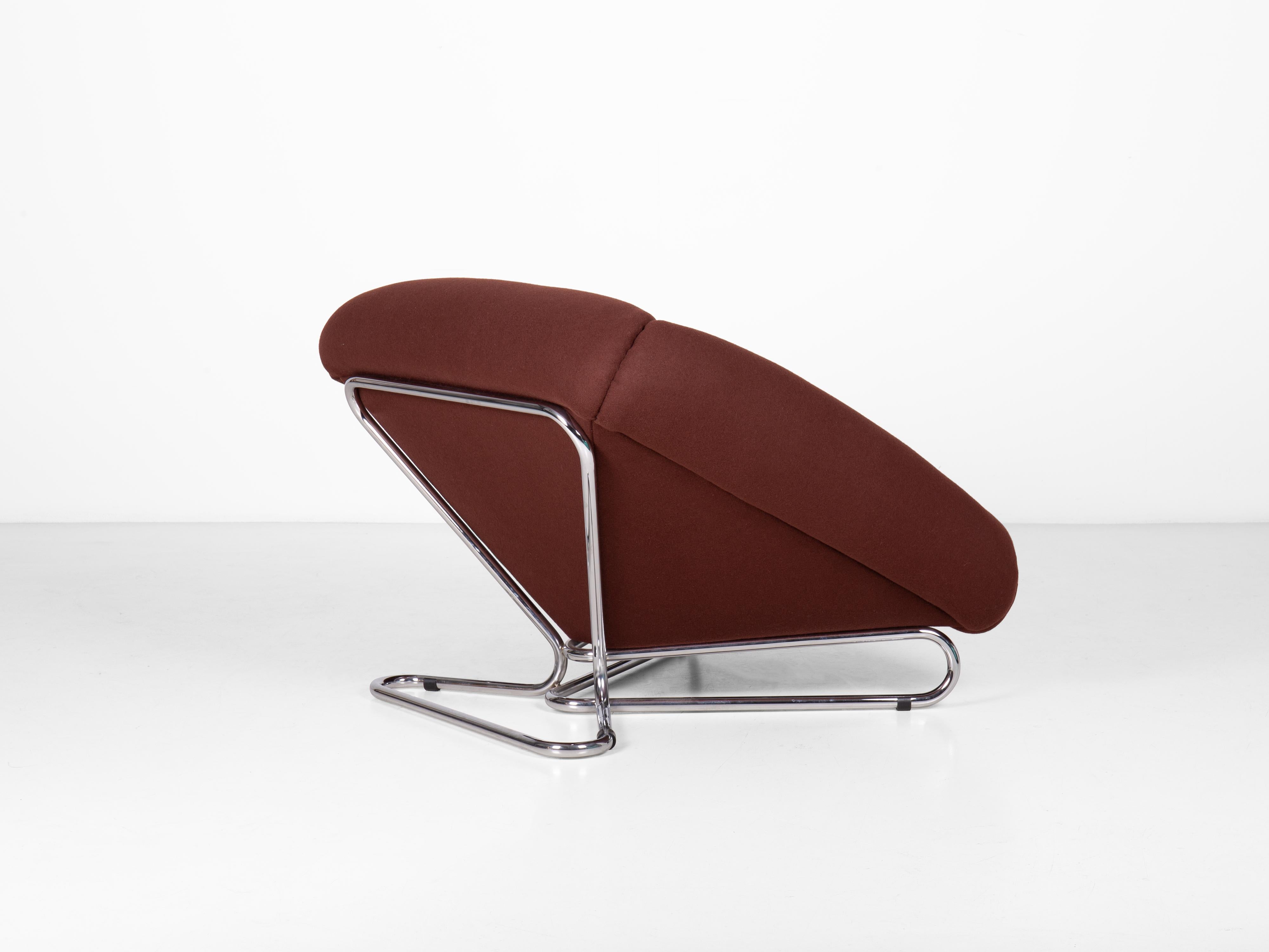 italien Fauteuil Prisma d'Augusto Betti Kvadrat Tonus Fabric Paradisoterrestre Edition en vente