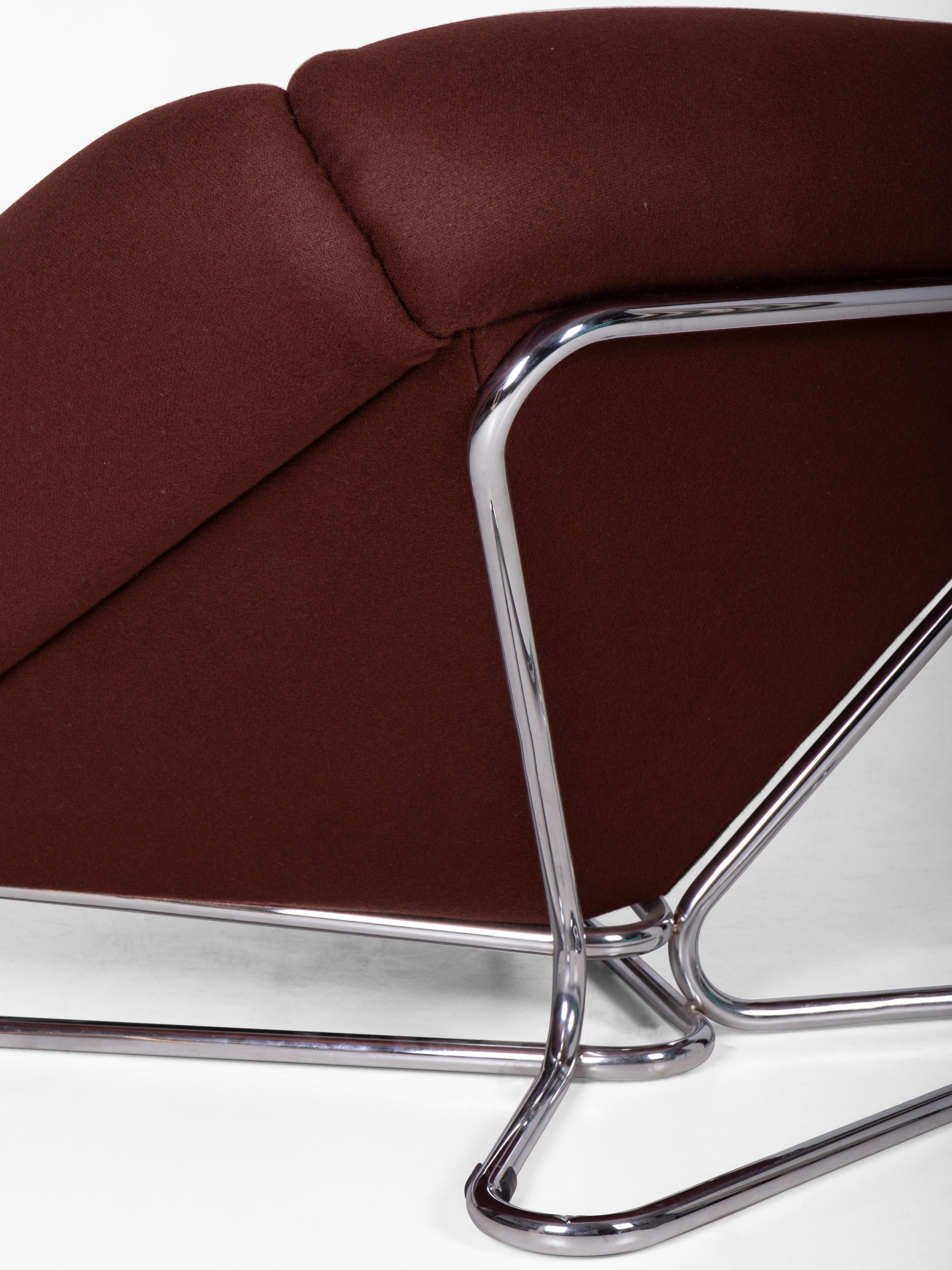 XXIe siècle et contemporain Fauteuil Prisma d'Augusto Betti Kvadrat Tonus Fabric Paradisoterrestre Edition en vente