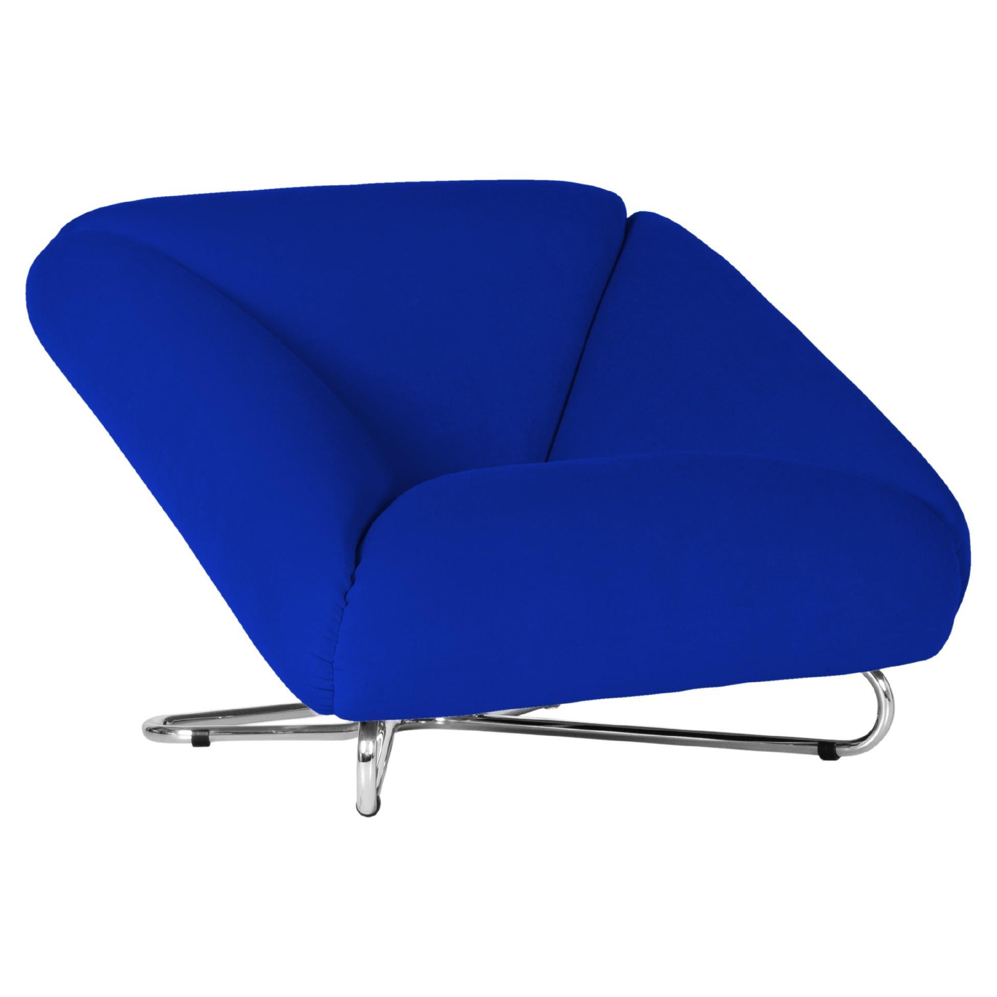 Prisma Armchair by Augusto Betti Kvadrat Tonus Fabric Paradisoterrestre Edition For Sale