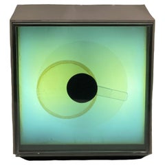 Prisma Clock Designed by Jay Kirsch and James Hamilton, 'Chronoart, 1976'