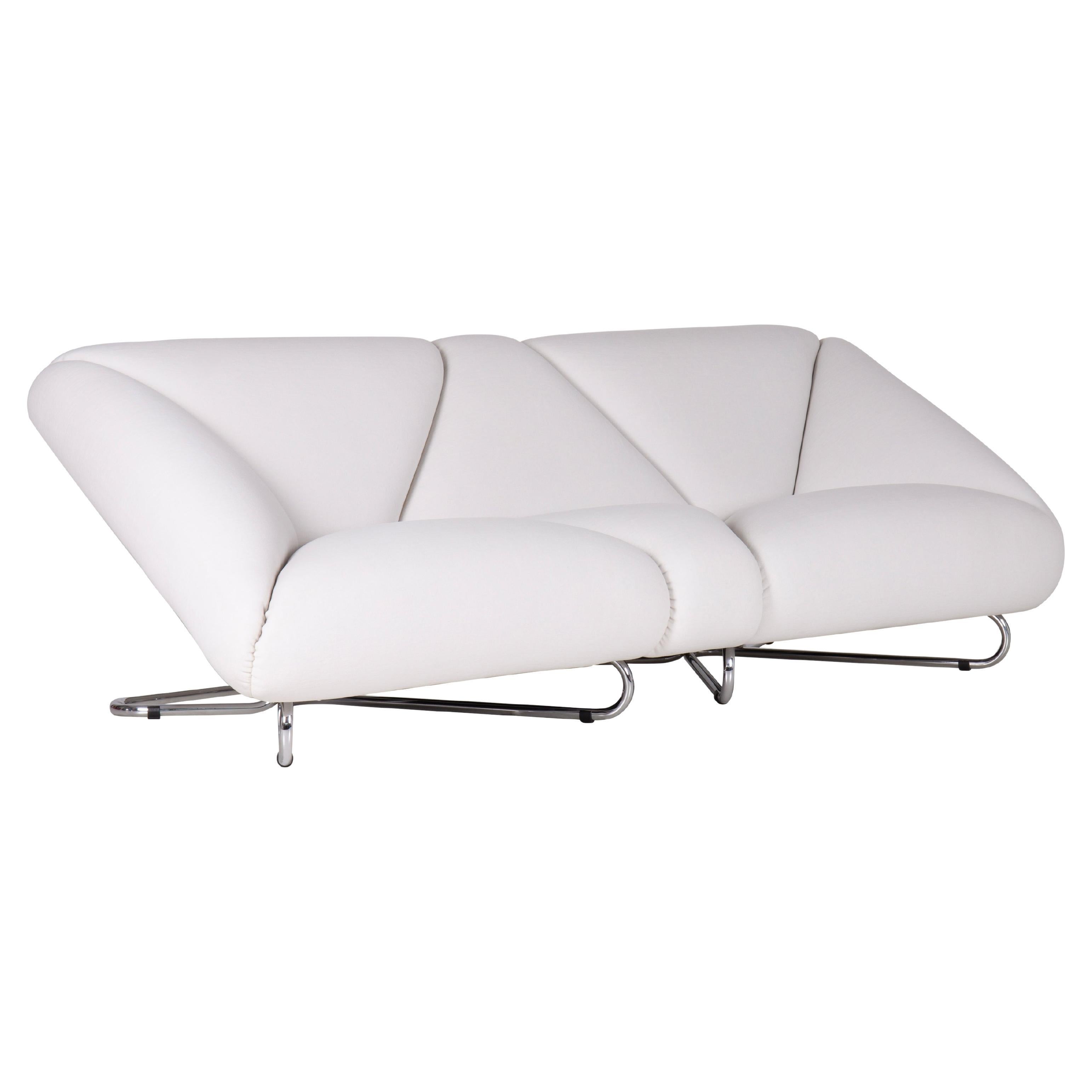 Sofa Prisma d'Augusto Betti Kvadrat Gentle Fabric Paradisoterrestre Edition en vente