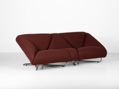 Prisma Sofa by Augusto Betti Kvadrat Tonus Fabric Paradisoterrestre Edition