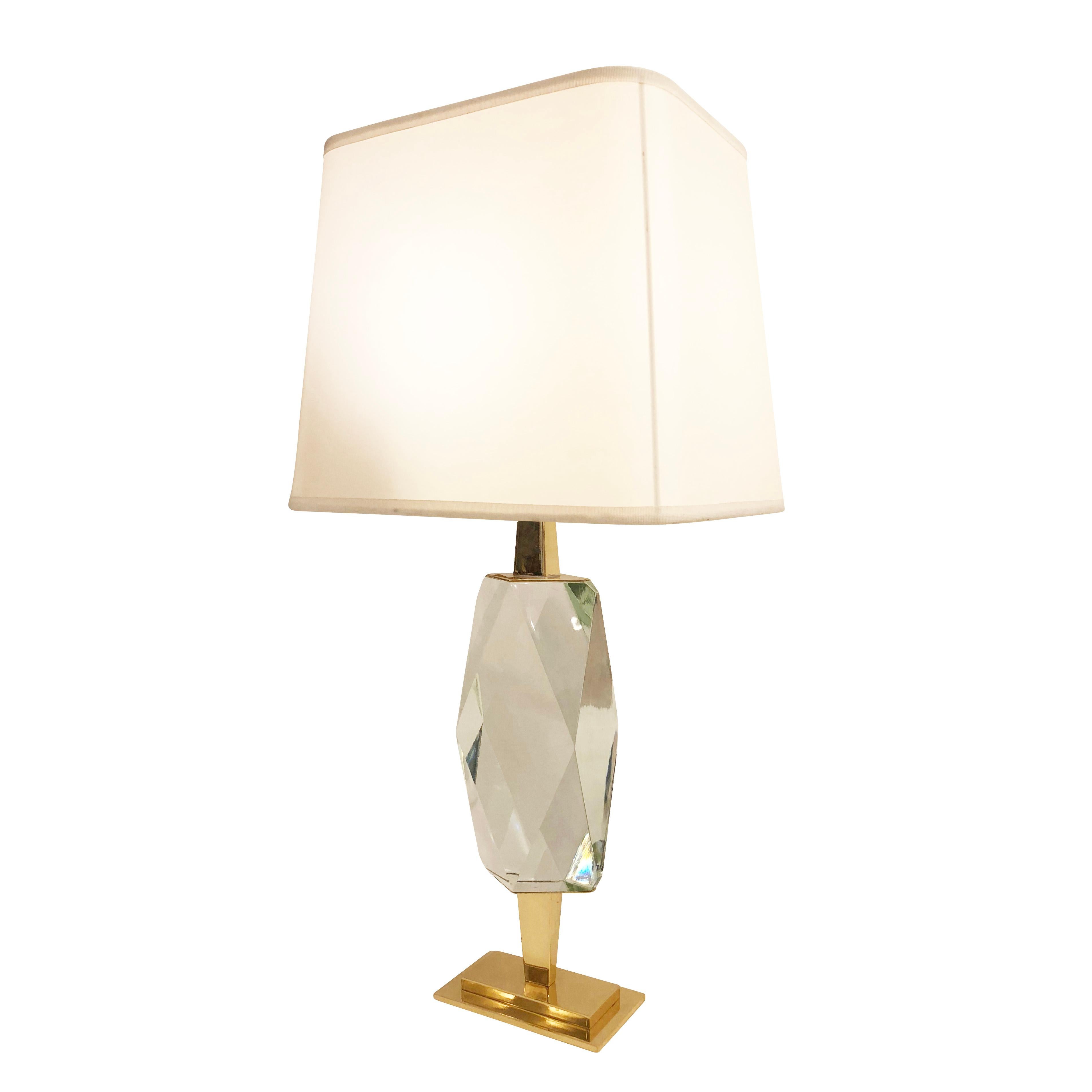 Contemporary Prisma Table Lamp by formA, Short Version
