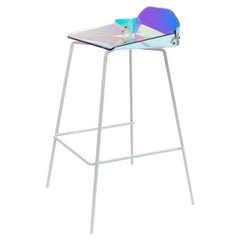 Prismania Bar Stool Signed by Elise Luttik