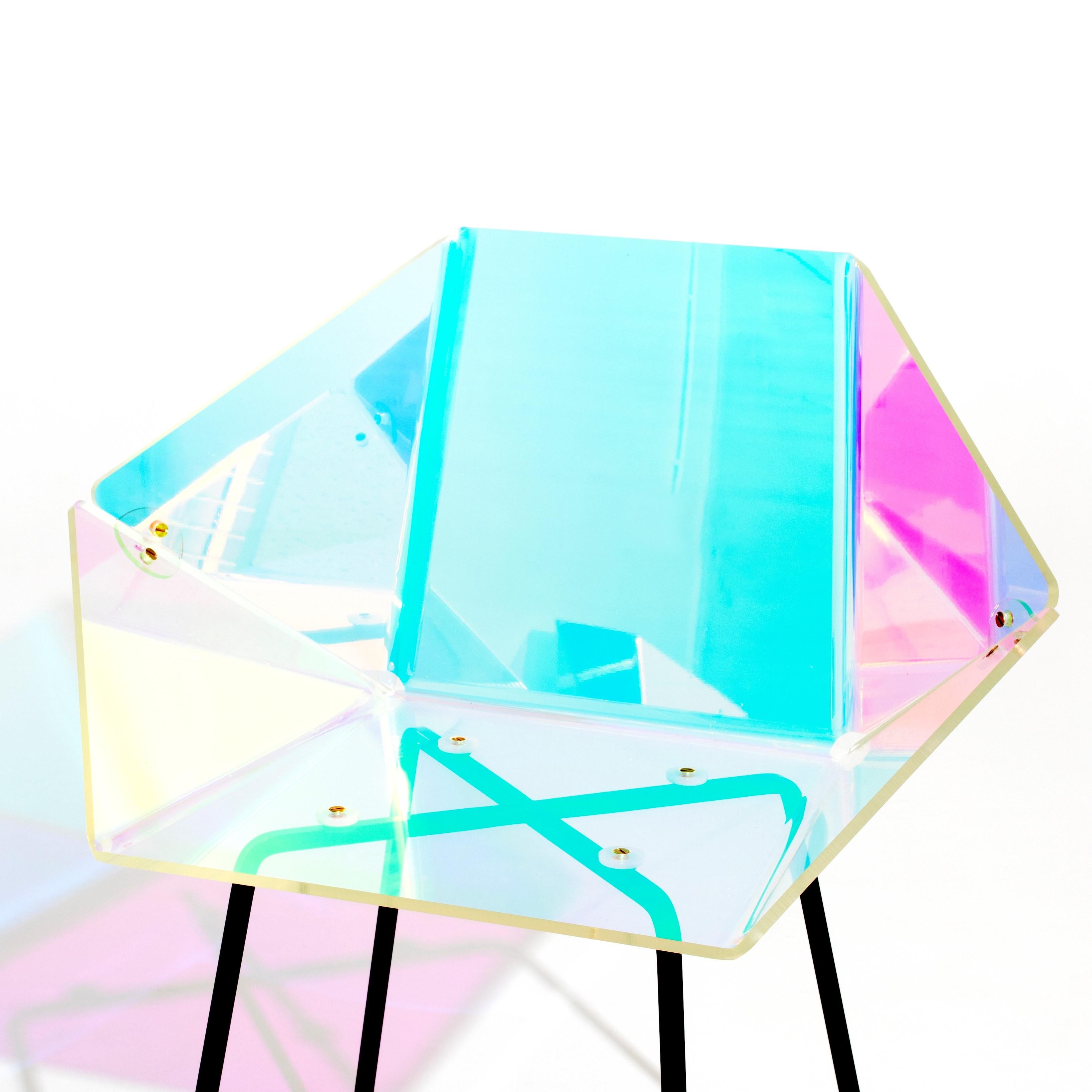Contemporary Prismania Chair Signed by Elise Luttik For Sale