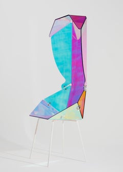 Prismania High Back Chair, Limited Edition, by Elise Luttik