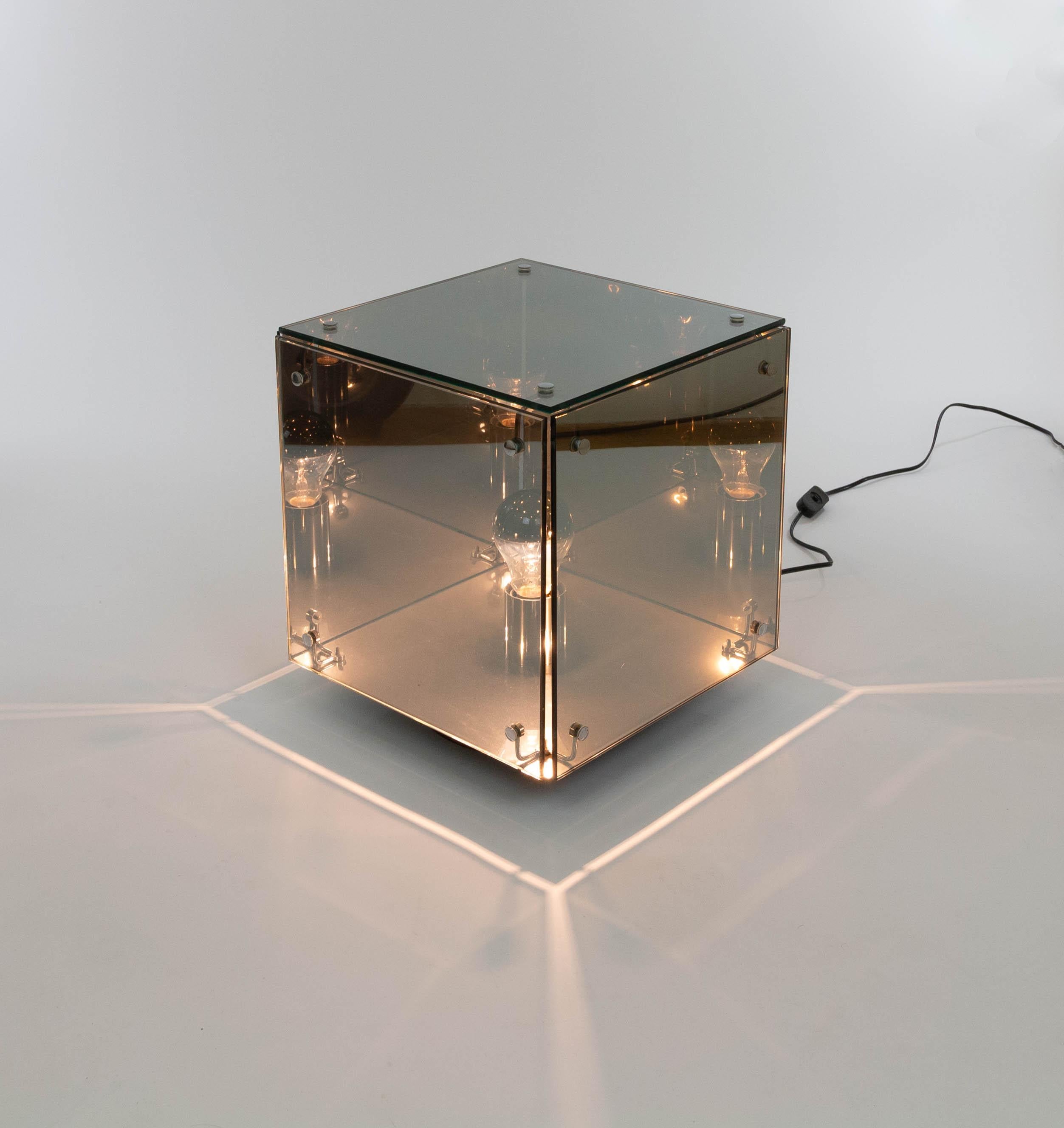 Polychromé Lampe de table Prismar du Studio A.R.D.I.T.I. pour Nucleo Sormani, 1970 en vente