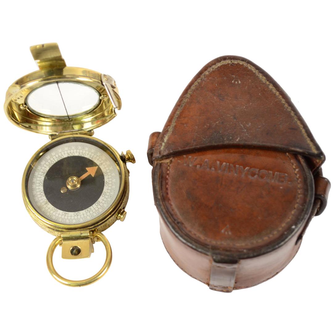 Prismatic Bearing Brass Compass