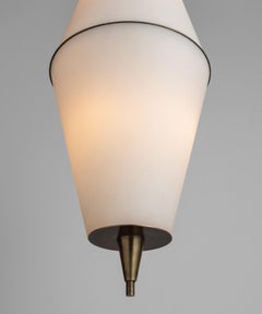 Prismatic Opaline Pendant, Made in Italy