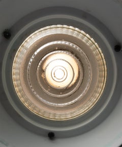 Prismatic Storm Lantern by Jean Perzel, France Circa 1950