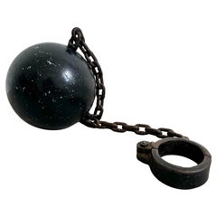 Prison Ball and Chain, 1940s USA