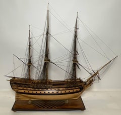 Prisoner of War Style Model of the English Frigate HMS Powerful