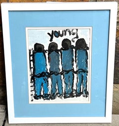 'Prisoners' by Purvis Young