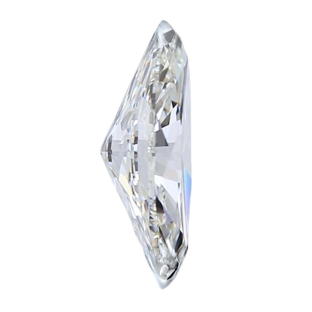 Taglio marquise Diamante naturale taglio ideale incontaminato da 0.70 carati - certificato GIA in vendita