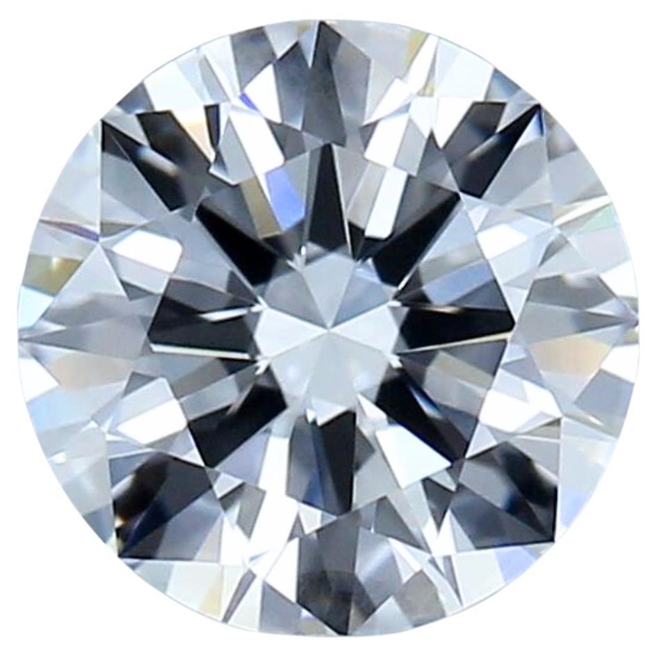 Diamant de forme ronde parfait de 1,00 carat certifié GIA