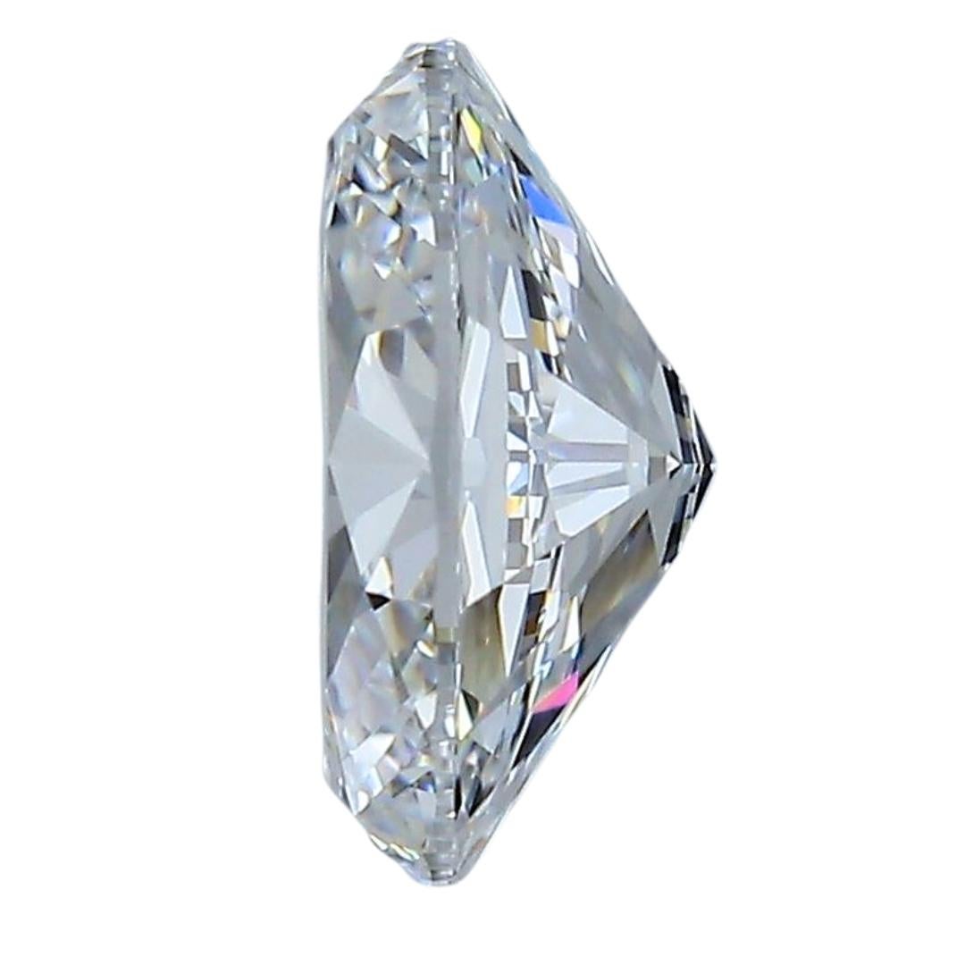 Oval Cut Pristine 1.51 ct Ideal Cut Oval Diamond - GIA Certfied For Sale
