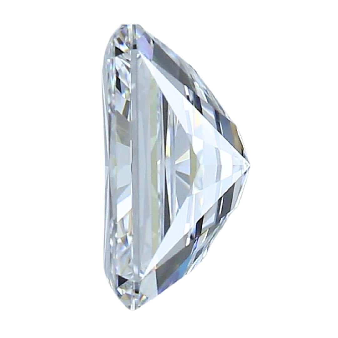 Prístino diamante natural de talla ideal de 1.51 ct - Certificado GIA Corte radiante en venta