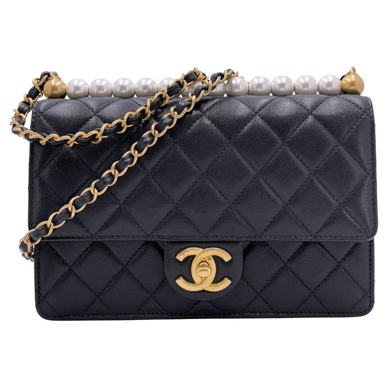 Chanel Pearl Bag - 85 For Sale on 1stDibs