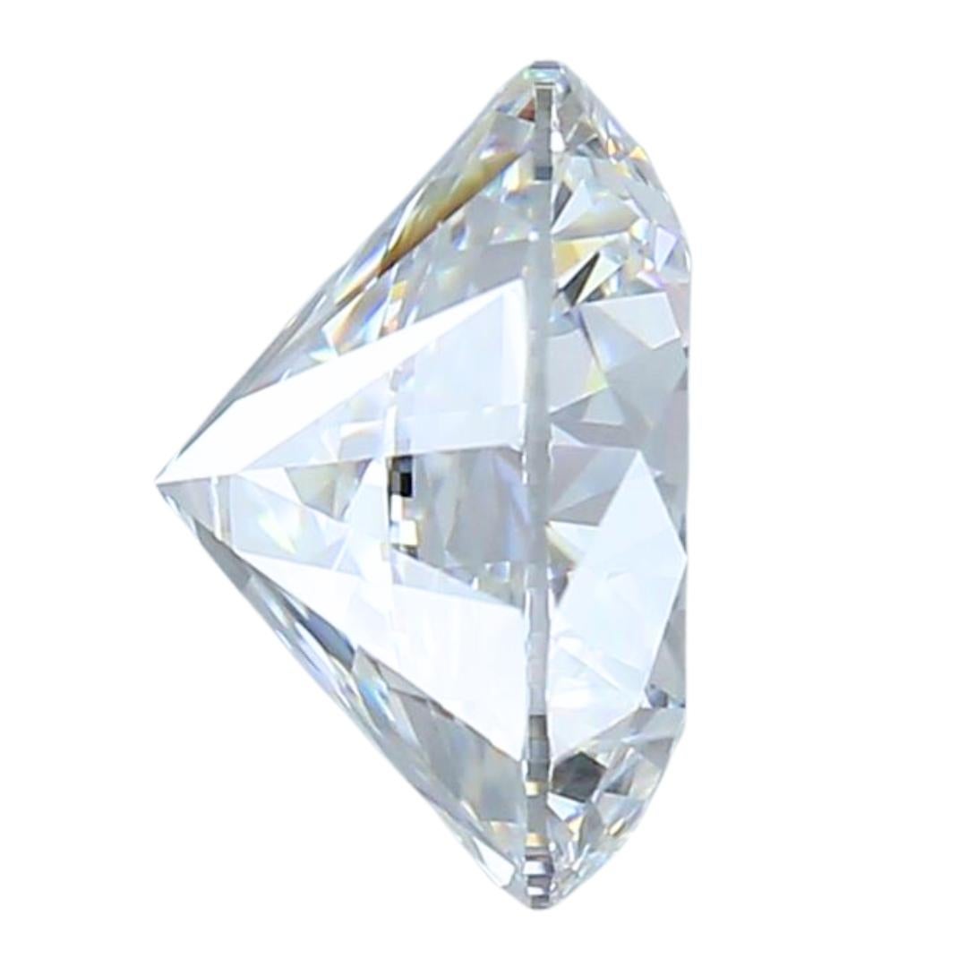 Pristine 4.51ct Ideal Cut Round Diamond - GIA Certified In New Condition For Sale In רמת גן, IL