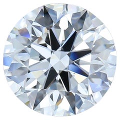 Prístino diamante redondo de talla ideal de 4,51 ct - Certificado GIA