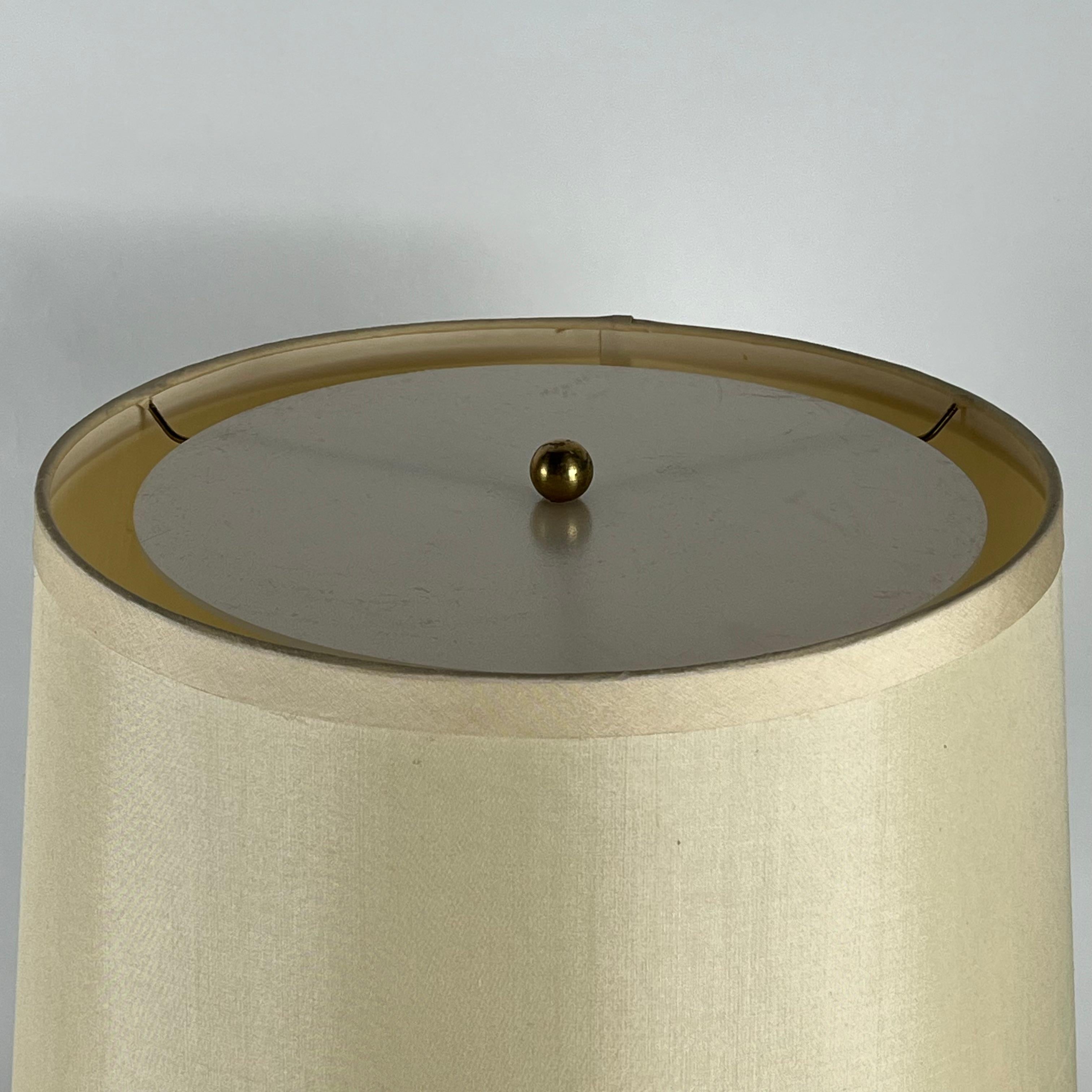 Pristine Affiliated Craftsmen Studio Pottery Lamp by Phil Barkdall For Sale 1
