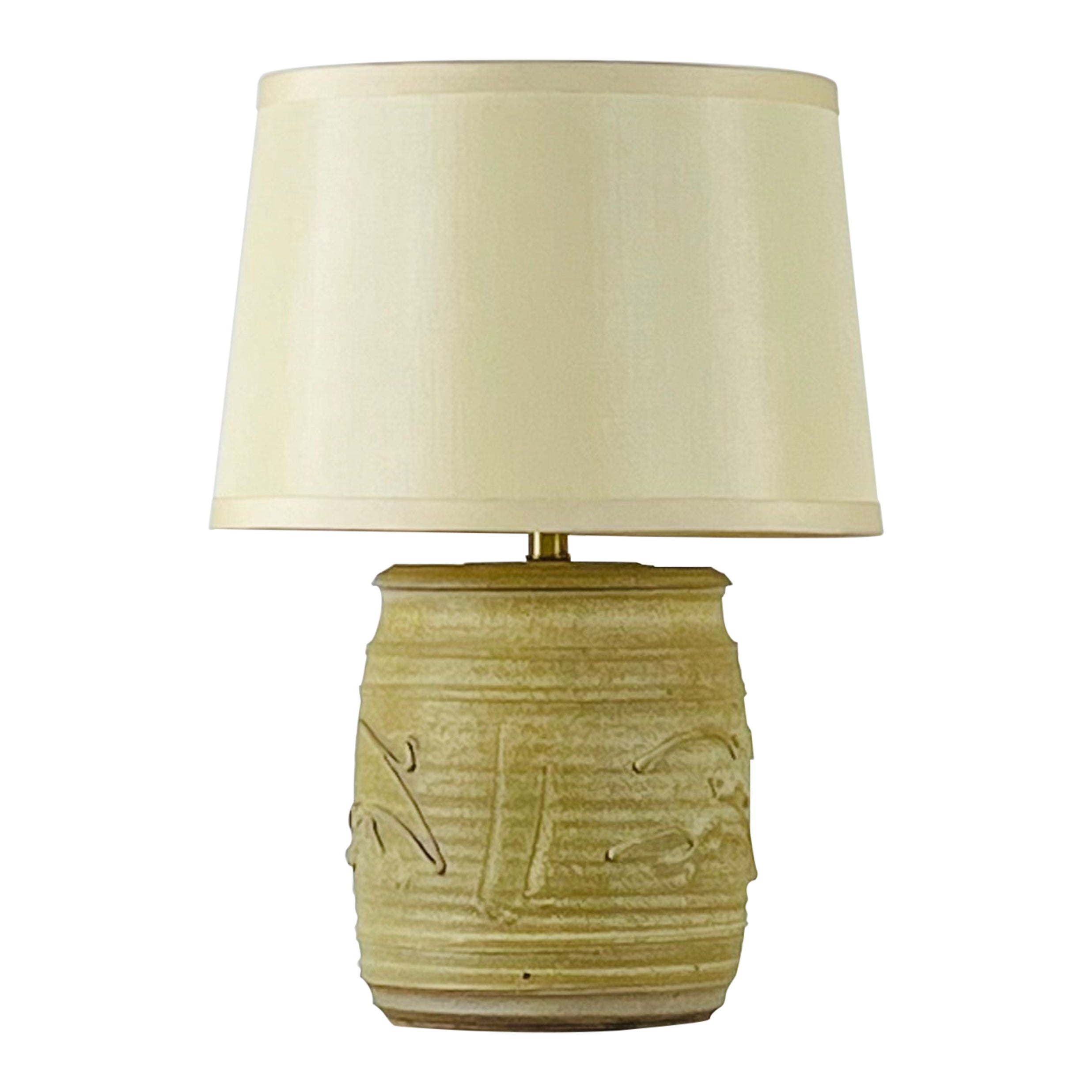 Pristine Affiliated Craftsmen Studio-Keramiklampe von Phil Barkdall im Angebot