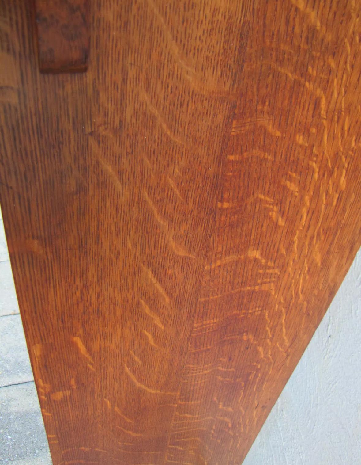 PRISTINE Antike Charles PRISTINE   LIMBERT Oak Drop Front Desk - Stickley Era (Arts and Crafts) im Angebot