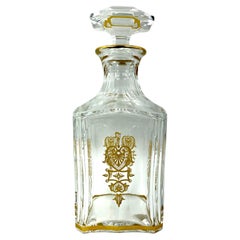 Pristine Baccarat Crystal Harcourt 1841 Empire Whiskey Decanter
