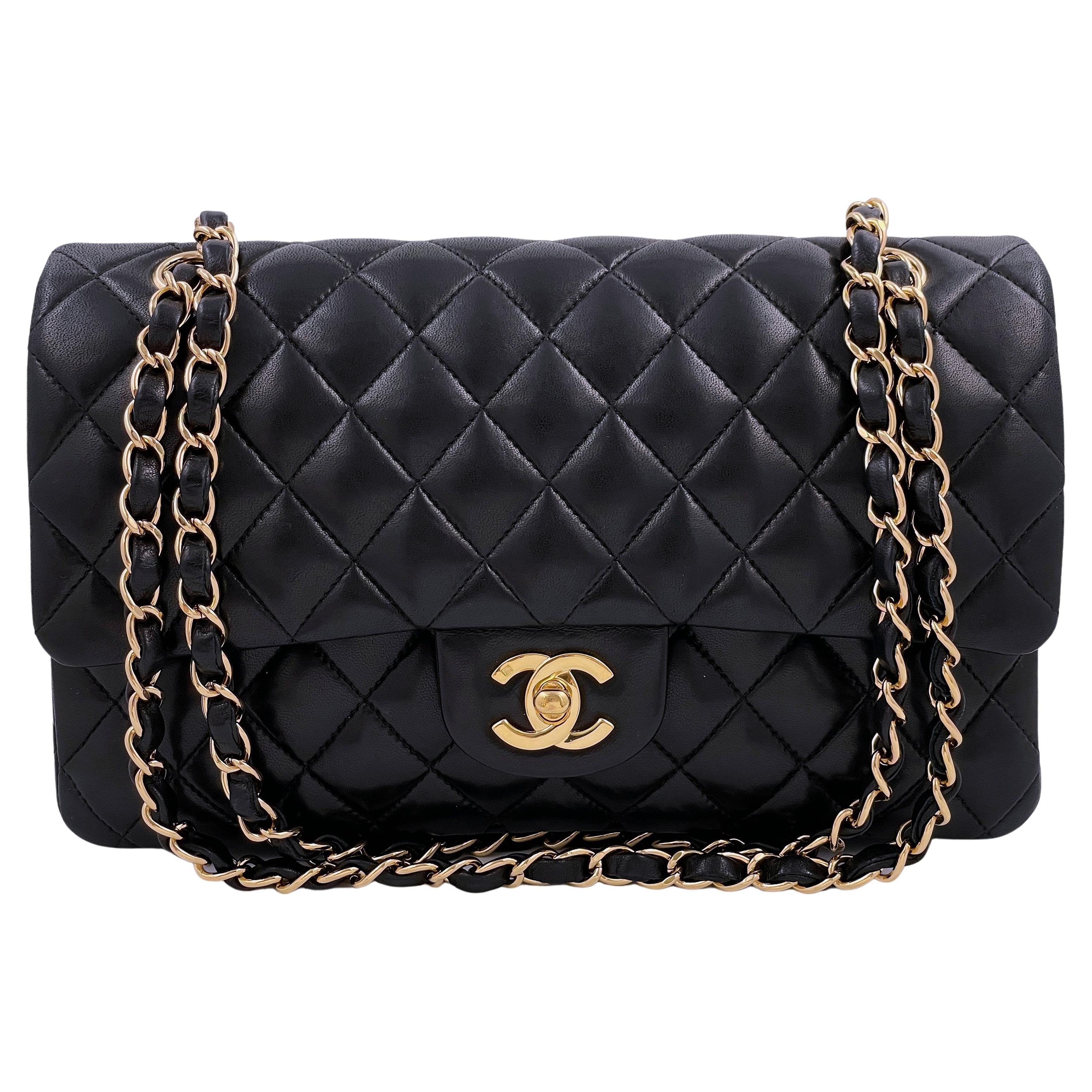 Pristine Chanel 2006 Vintage Black Medium Classic Flap Bag 24k GHW ...