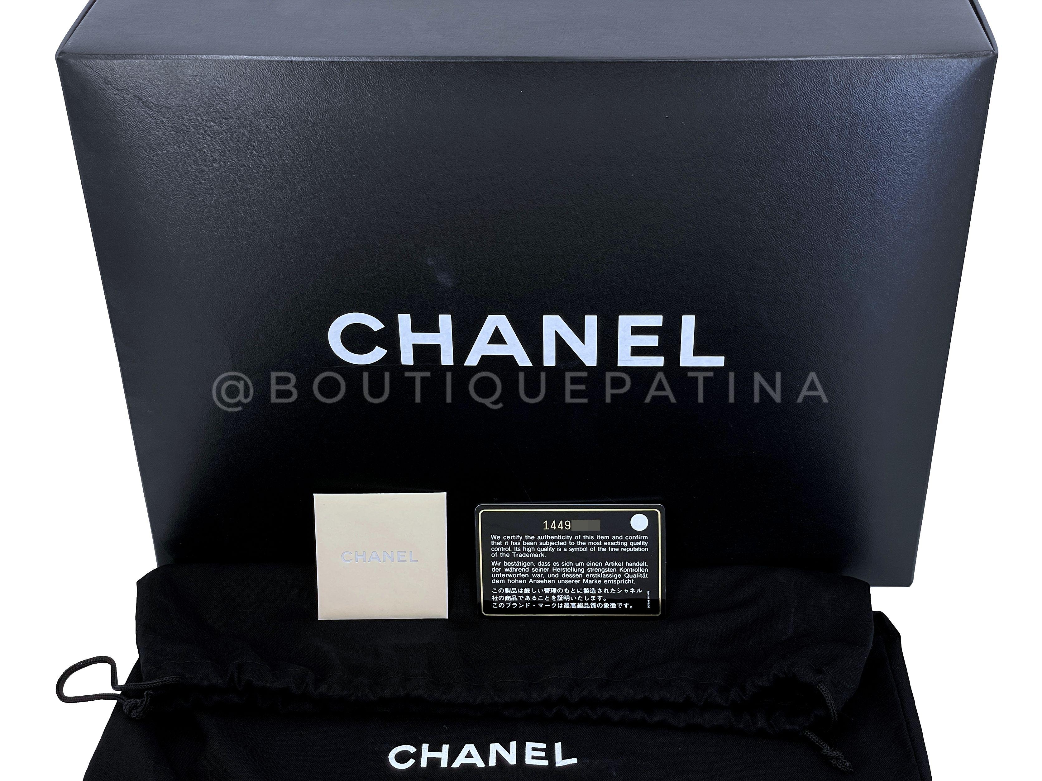 Pristine Chanel Black Aged Calfskin Reissue Large 227 2.55 Flap Bag RHW  66176 For Sale 8