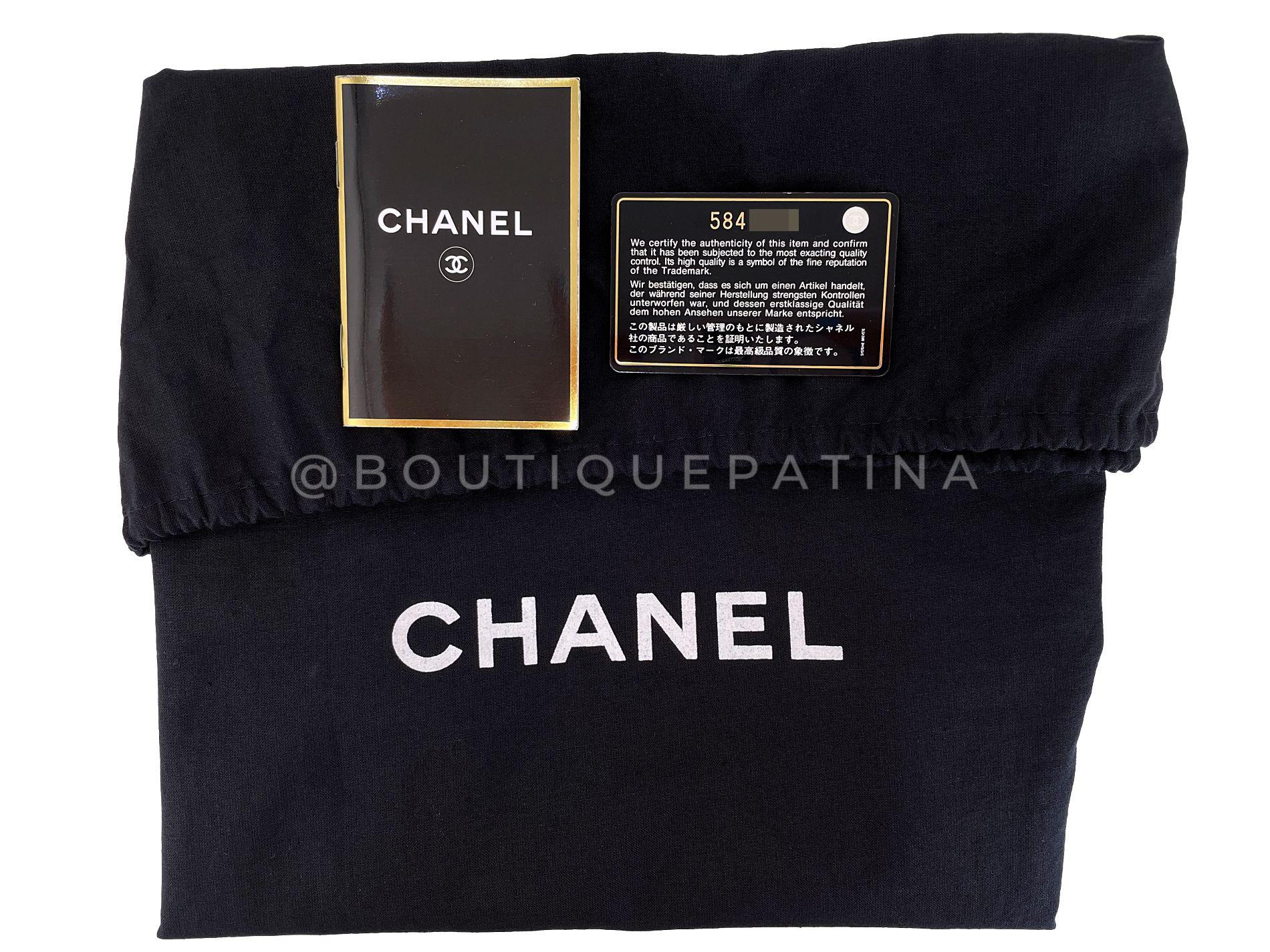 Pristine Chanel Vintage Caviar Kelly Bag Black 1999 24k GHW 68107 For Sale 9