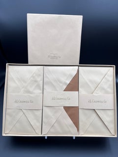 Pristine Early 20th Century Unused J E Caldwell Stationary Set by G. Lalo Paris