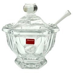 Pristine Large Baccarat Crystal Harcourt Serving Piece