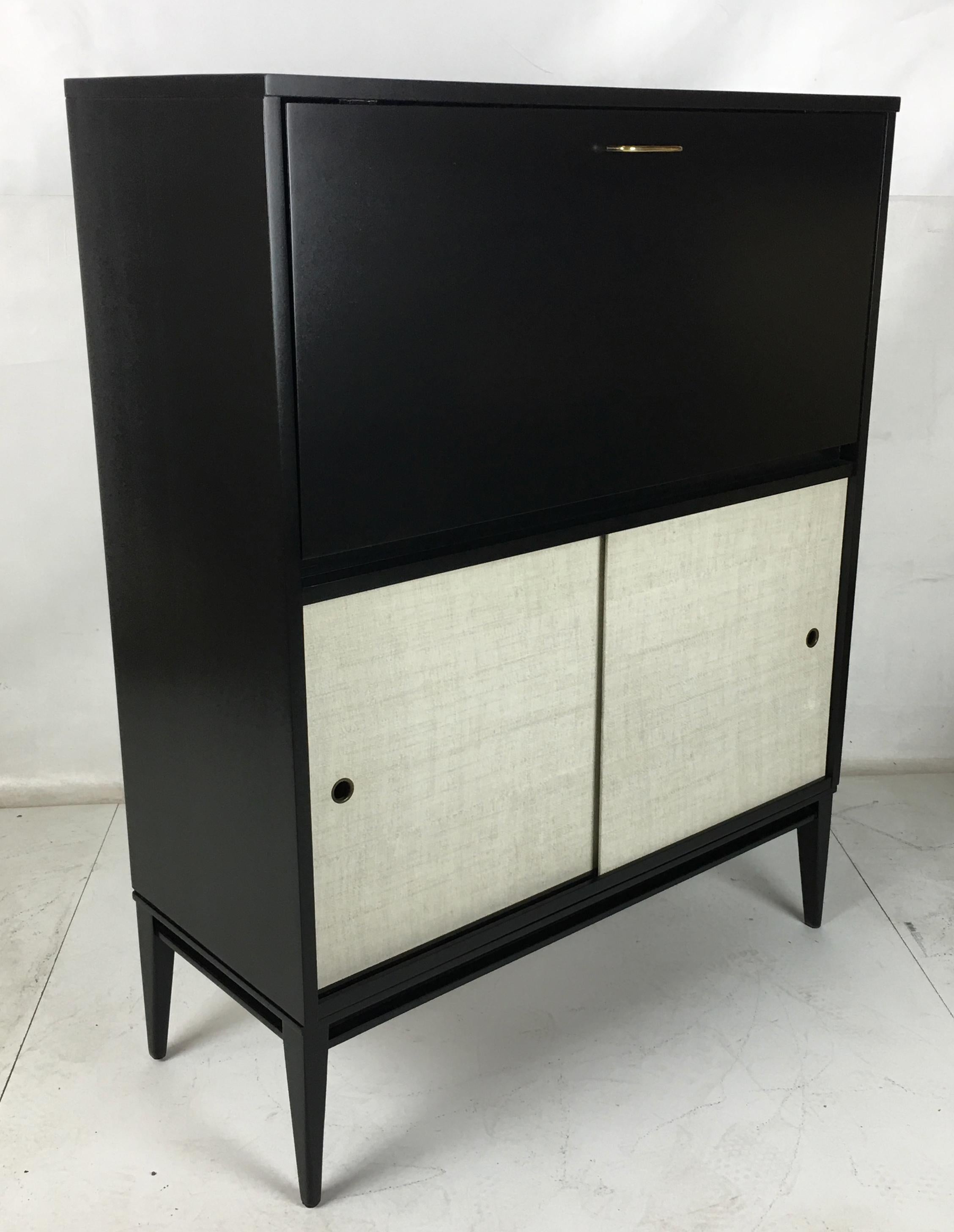 Ebonized Pristine Paul McCobb Planner Group Secretaire