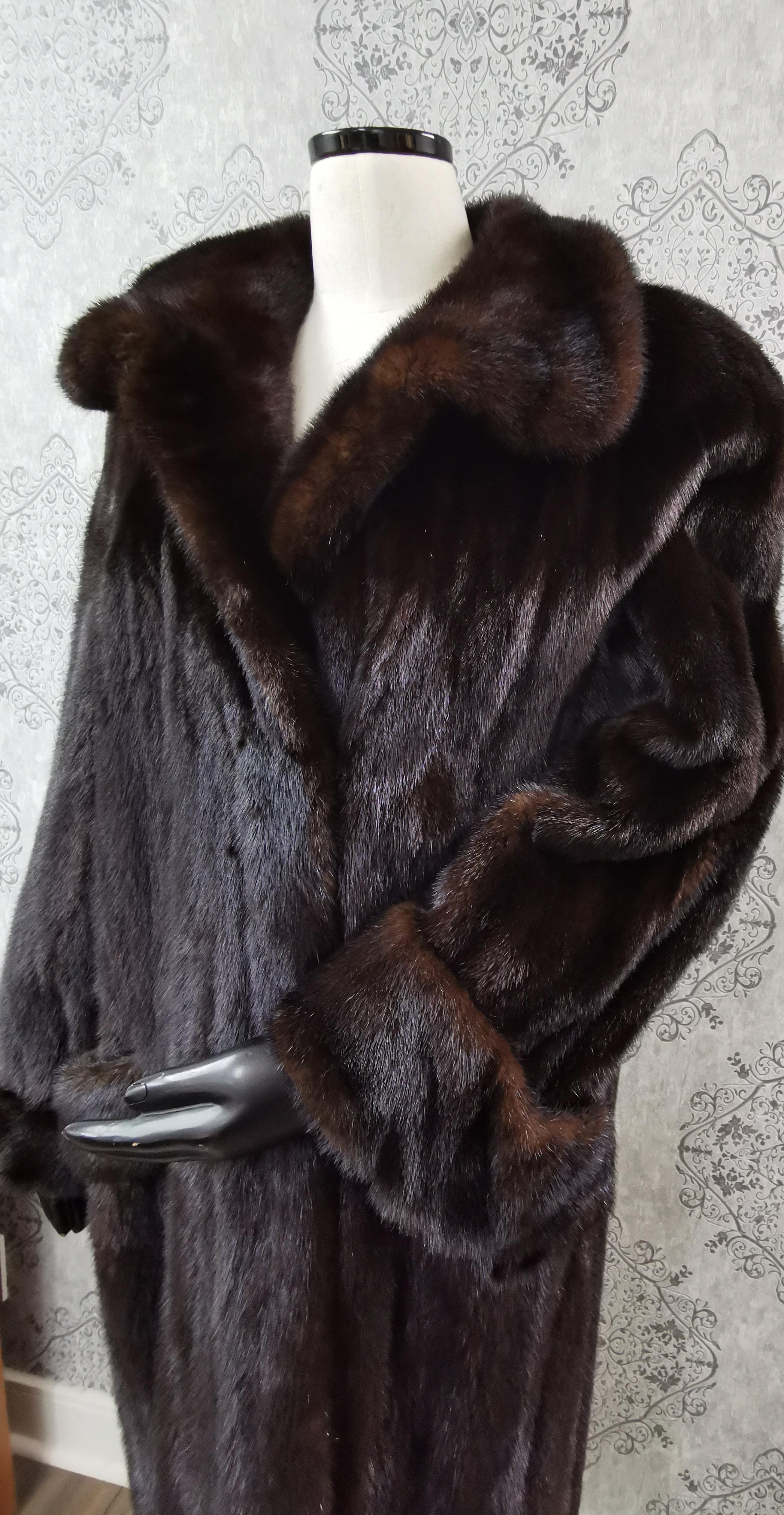 fur coat size 18