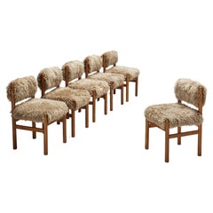 Private listing: 8 sheepskin chairs for Valerie