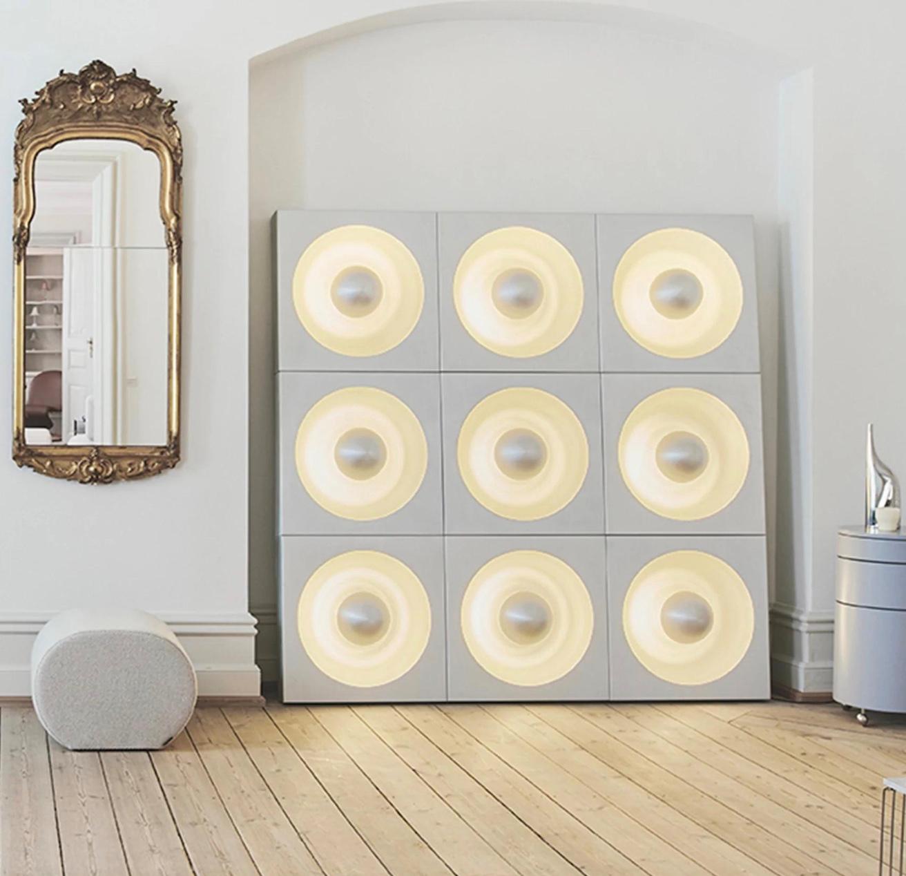 Private Listing for H. Set of 6 'Spiegel' Lamps by Verner Panton for Verpan In New Condition For Sale In Tilburg, NL