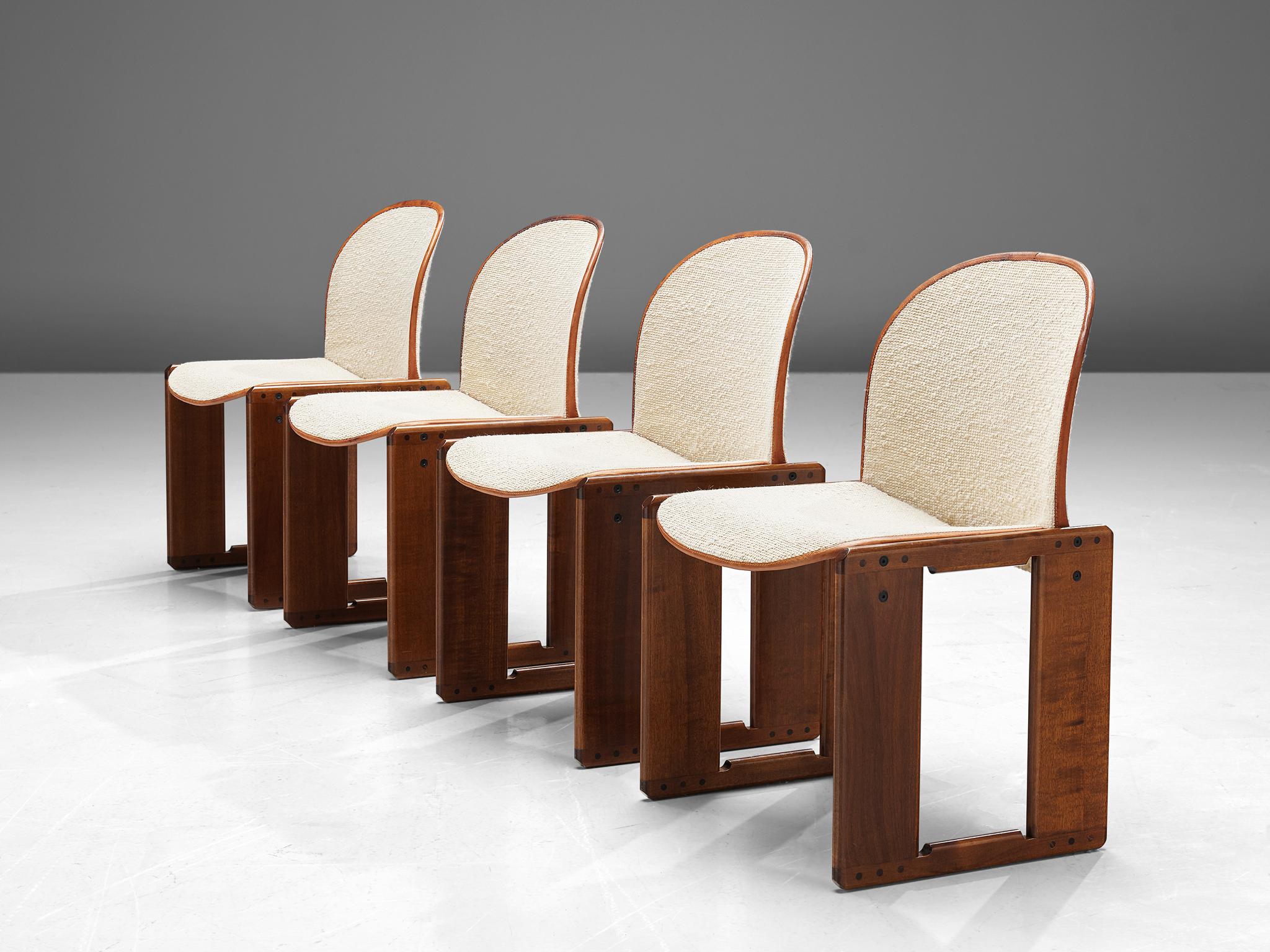Mid-Century Modern Private listing for Mrs. G. - 4 Dialogo chairs with Pierre Frey fabric