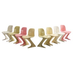 Private listing for Tamara: Set of 14 Ernst Moeckl 
Kangaroo
 Chairs
