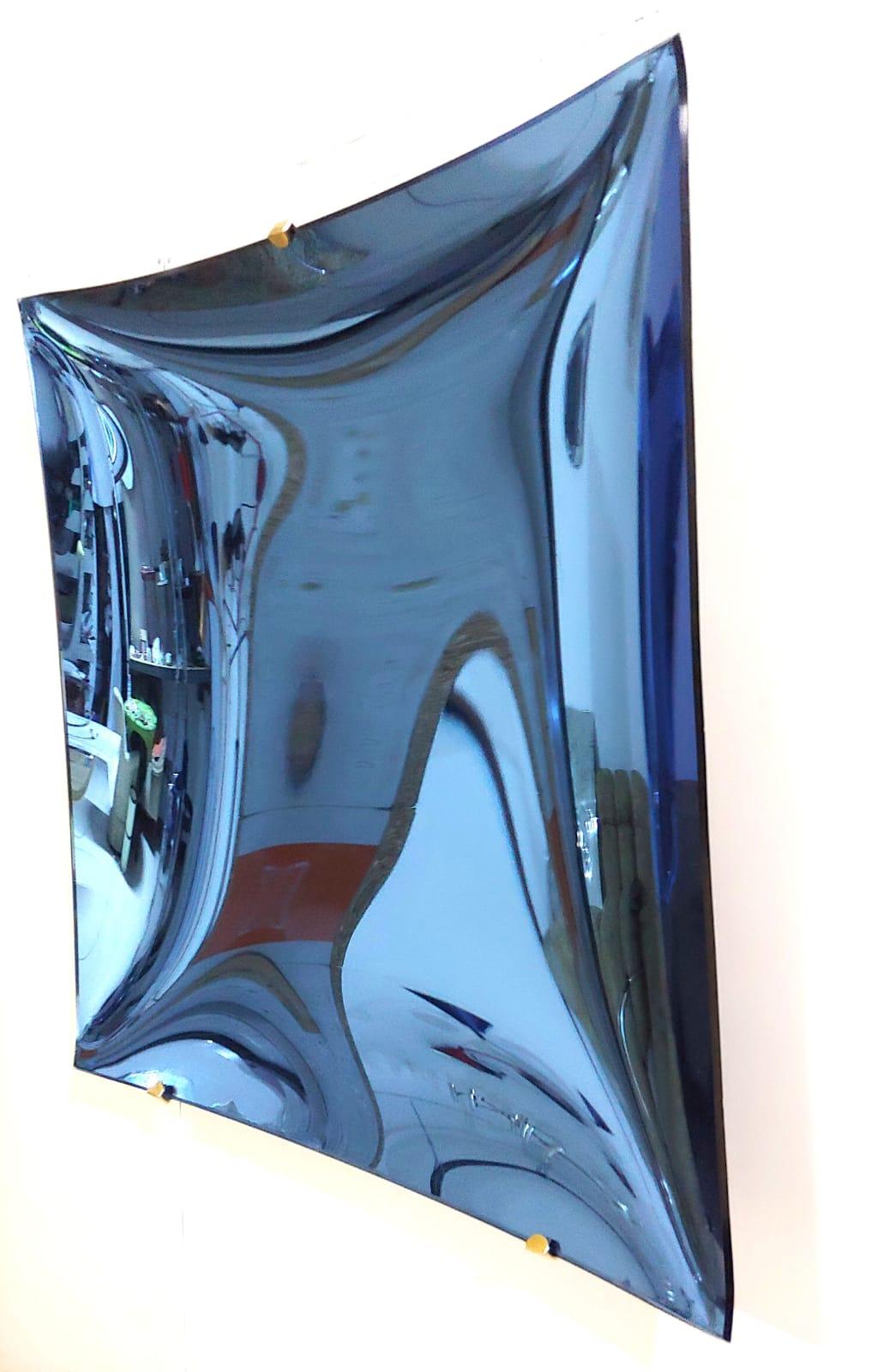 Private Listing Large Sculptural Square Concave Rose 