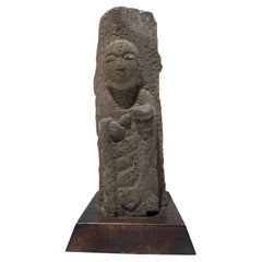 Private Offer for Jay: 18th Century Japanese Jizo Bodhisattva Stone Carving