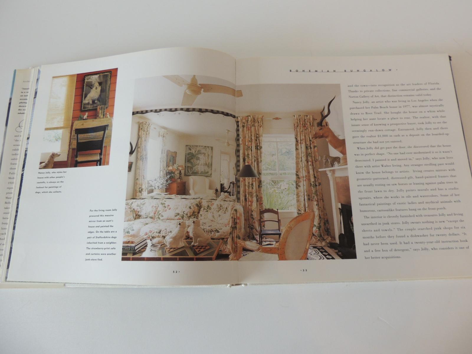 Machine-Made Private Palm Beach Vintage Decorating Book